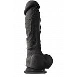 ׸���� ������������� �� �������� ColourSoft  8  Soft Dildo - 23,5 ��. 
����������� ������ �������������� Color Soft .