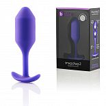 <strong>Фиолетовая пробка для ношения B-vibe Snug Plug 2 - 11,4 см.</strong> <br />
Анальный плаг от профессионального секс-тренера из США. <div class="charTableblock"><div><span>Длина, см</span>: 11.40</div><div><span>Диаметр, см</span>: 3.40</div><div><span>Материал</span>: силикон</div><div><span>Длина, см</span>: 9-12</div><div><span>Диаметр, см</span>: 3</div></div> Фиолетовая пробка для ношения B-vibe Snug Plug 2 - 11,4 см.
Анальный плаг от профессионального секс-тренера из США.