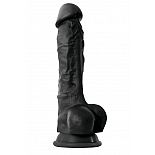 ׸���� ������������� �� �������� Colours Pleasures 7  Dildo - 22,3 ��. 
׸���� ������������� �� �������� Colours Pleasures 7  Dildo.