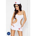 <strong>Костюм соблазнительницы-медсестры Akkie</strong> <br />
Костюм соблазнительной медсестры Akkie. <div class="charTableblock"><div><span>Размер</span>: S (42-44); M (44-46)</div><div><span>Цвет</span>: белый</div><div><span>Производитель</span>: Passion, Польша</div></div> Костюм соблазнительницы-медсестры Akkie
Костюм соблазнительной медсестры Akkie.