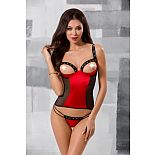 <strong>Провокационный корсаж с открытым лифом и перфорацией Midori</strong> <br />
Провокационный корсаж с открытым лифом и перфорацией Midori. <div class="charTableblock"><div><span>Размер</span>: 1X (50-52); 2X (52-54)</div><div><span>Цвет</span>: красный, розовый</div><div><span>Производитель</span>: Passion, Польша</div><div><span>В наличии</span>: XXL-XXXL, красный с черным</div></div> Провокационный корсаж с открытым лифом и перфорацией Midori
Провокационный корсаж с открытым лифом и перфорацией Midori.