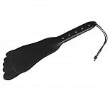 <strong>Хлопалка</strong> <br />
Девайс в виде кожаной пластины в форме ступни с жёсткой рукоятью. <div class="charTableblock"> </div> Хлопалка
Девайс в виде кожаной пластины в форме ступни с жёсткой рукоятью.