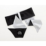 <strong>Галстук-фиксация Satin Restraint Wrist Tie черный с серым</strong> <br />
Невероятно мягкие и крепкие манжеты в форме галстука-бабочки используются для безопасной и возбуждающей любовной игры, предусматривающей связывание запястий и щиколоток партнёра вместе или привязывание их к мебели. <div class="charTableblock"> </div> Галстук-фиксация Satin Restraint Wrist Tie черный с серым
Невероятно мягкие и крепкие манжеты в форме галстука-бабочки используются для безопасной и возбуждающей любовной игры, предусматривающей связывание запястий и щиколоток партнёра вместе или привязывание их к мебели.