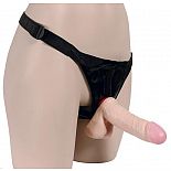 <strong>Страпон Ultra Harness, 18 см</strong> <br />
Латексный фаллоимитатор с мошонкой. <div class="charTableblock"><div><span>Длина, см</span>: 18</div><div><span>Диаметр, см</span>: 4</div><div><span>Длина, см</span>: 17-20</div><div><span>Диаметр, см</span>: 4</div><div><span>Материал</span>: латкес</div><div><span>Цвет</span>: телесный</div><div><span>Особенности</span>: комплект; vac-u-lock</div></div> Страпон Ultra Harness, 18 см 
Латексный фаллоимитатор с мошонкой.