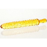 <strong>Фаллоимитатор "Кукуруза" </strong> <br />
Жёлтый стеклянный стимулятор с шишечками и рукоятью <div class="charTableblock"><div><span>Длина, см</span>: 18</div><div><span>Диаметр, см</span>: 2.2</div><div><span>Материал</span>: стекло</div><div><span>Цвет</span>: другой</div><div><span>Особенности</span>: без мошонки</div><div><span>Длина, см</span>: 17-20</div><div><span>Диаметр, см</span>: 2</div><div><span>Производитель</span>: Sexus, Китай</div></div> Фаллоимитатор "Кукуруза"
Жёлтый стеклянный стимулятор с шишечками и рукоятью