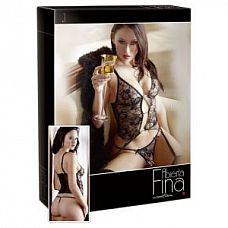 <strong>Кружевной комплект из двух предметов: трусики-стринг и топ с пажами</strong> <br />
Кружевной комплект из двух предметов: трусики-стринг и топ с пажами.<div class="charTableblock"><div><span>Размер</span>: S (42-44)</div><div><span>Цвет</span>: черный</div><div><span>Производитель</span>: Orion, Германия</div><div><span>В наличии</span>: S, черный</div></div> Кружевной комплект из двух предметов: трусики-стринг и топ с пажами
Кружевной комплект из двух предметов: трусики-стринг и топ с пажами.