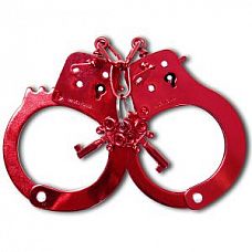 <strong>Наручники металлические красные</strong> <br />
Металлические наручники красного цвета. В комплекте имеются ключи для наручников<div class="charTableblock"><div><span>Материал</span>: металл</div><div><span>Цвет</span>: красный, розовый</div><div><span>Производитель</span>: PipeDream, США</div></div> Наручники металлические красные
Металлические наручники красного цвета. В комплекте имеются ключи для наручников