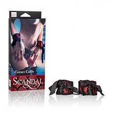 <strong>Наручники Scandal Corset Cuffs на завязках </strong> <br />
Наручники Scandal Corset Cuffs на завязках - изысканная жесткость.<div class="charTableblock"><div><span>Материал</span>: текстиль</div><div><span>Цвет</span>: красный, розовый</div><div><span>Производитель</span>: California Exotic Novelties, США</div></div> Наручники Scandal Corset Cuffs на завязках
Наручники Scandal Corset Cuffs на завязках - изысканная жесткость.