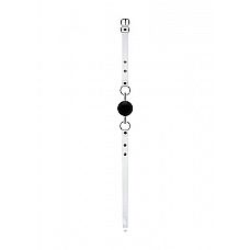 <strong>Кляп BAD ROMANCE Black and White SH-BAD016</strong> <br />
<div class="charTableblock"><div><span>Тип</span>: шар</div><div><span>Цвет</span>: белый</div></div> Кляп BAD ROMANCE Black and White SH-BAD016