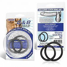         SILICONE COCK RING SET 
     .