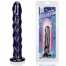 <strong>Фаллоимитатор цвета индиго Swirl Indigo - 16 см.</strong> <br />
Стимулятор с тонкой объемной спиралью, проходящей по всей площади ствола, обеспечивая дополнительную стимуляцию.<div class="charTableblock"><div><span>Длина, см</span>: 16</div><div><span>Диаметр, см</span>: 2,5</div><div><span>Материал</span>: стекло</div><div><span>Цвет</span>: другой</div><div><span>Особенности</span>: без мошонки</div><div><span>Длина, см</span>: 13-16</div><div><span>Диаметр, см</span>: 2</div><div><span>Производитель</span>: Erotic Fantasy, Швейцария</div></div> Фаллоимитатор цвета индиго Swirl Indigo - 16 см. 
Стимулятор с тонкой объемной спиралью, проходящей по всей площади ствола, обеспечивая дополнительную стимуляцию.