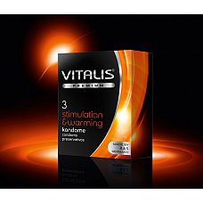  VITALIS premium 3 Stimulation   warming    - 3 . 
    ,     .