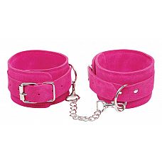 <strong>Розовые замшевые наручники PINK WRIST CUFFS </strong> <br />
Розовые наручники PINK - WRIST CUFFS.<div class="charTableblock"><div><span>Материал</span>: кожа</div><div><span>Цвет</span>: красный, розовый</div><div><span>Производитель</span>: PipeDream, США</div></div> Розовые замшевые наручники PINK WRIST CUFFS
Розовые наручники PINK - WRIST CUFFS.