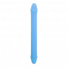 <strong>Голубой двусторонний фаллоимитатор ESPRIT AQUA - 35 см.</strong> <br />
Двухголовый фаллоимитатор голубого цвета. Имеет ярко выраженные головки, гибкий.<div class="charTableblock"><div><span>Длина, см</span>: 35</div><div><span>Диаметр, см</span>: 4</div><div><span>Материал</span>: силикон</div><div><span>Цвет</span>: другой</div><div><span>Особенности</span>: двухголовый; без мошонки</div><div><span>Длина, см</span>: 25 и более</div><div><span>Диаметр, см</span>: 4</div><div><span>Производитель</span>: NS Novelties, США</div></div> Голубой двусторонний фаллоимитатор ESPRIT AQUA - 35 см. 
Двухголовый фаллоимитатор голубого цвета. Имеет ярко выраженные головки, гибкий.