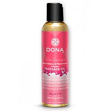 <strong>Массажное масло DONA Scented Massage Oil Flirty Aroma: Blushing Berry 125 мл</strong> <br />
Расслабляйтесь и наслаждайтесь моментом удовольствия с массажным маслом DONA Scented Massage Oil Flirty Aroma: Blushing Berry с ароматом "Флирт".<div class="charTableblock"> </div> Массажное масло DONA Scented Massage Oil Flirty Aroma: Blushing Berry 125 мл 
Расслабляйтесь и наслаждайтесь моментом удовольствия с массажным маслом DONA Scented Massage Oil Flirty Aroma: Blushing Berry с ароматом "Флирт".