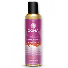 <strong>Массажное масло DONA Scented Massage Oil Sassy Aroma: Tropical Tease 125 мл</strong> <br />
Расслабляйтесь и наслаждайтесь моментом удовольствия с массажным маслом DONA Scented Massage Oil Sassy Aroma: Tropical Tease с ароматом "Страсть".<div class="charTableblock"> </div> Массажное масло DONA Scented Massage Oil Sassy Aroma: Tropical Tease 125 мл 
Расслабляйтесь и наслаждайтесь моментом удовольствия с массажным маслом DONA Scented Massage Oil Sassy Aroma: Tropical Tease с ароматом "Страсть".