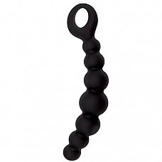 <strong>Чёрная анальная цепочка CATERPILL-ASS SILICONE BLACK - 19,5 см.</strong> <br />
Чёрная анальная цепочка CATERPILL-ASS SILICONE BLACK.<div class="charTableblock"><div><span>Длина, см</span>: 19.5</div><div><span>Диаметр, см</span>: 3</div><div><span>Материал</span>: силикон</div><div><span>Цвет</span>: черный</div><div><span>Особенности</span>: цепочки, бусы</div><div><span>Особенности</span>: без вибрации</div><div><span>Длина, см</span>: 17-20</div><div><span>Диаметр, см</span>: 3</div></div> Чёрная анальная цепочка CATERPILL-ASS SILICONE BLACK - 19,5 см.
Чёрная анальная цепочка CATERPILL-ASS SILICONE BLACK.
