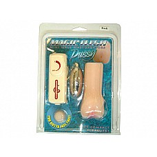 <strong>Вагина-мастурбатор Pussy</strong> <br />
Вагина-мастурбатор Pussy - очень миниатюрная вагина длиной всего 11 см, диаметром 3,5. Входное отверстие в виде половых губ имеет диаметр 0,5 см, благодаря эластичности материала растягивается до 6 см. В комплект входит вибро-яйцо (вставляется в отверстие сзади) с выносным пультом управления вибрацией. Для него требуется две батарейки АА.<div class="charTableblock"> </div> Вагина-мастурбатор Pussy
Вагина-мастурбатор Pussy - очень миниатюрная вагина длиной всего 11 см, диаметром 3,5. Входное отверстие в виде половых губ имеет диаметр 0,5 см, благодаря эластичности материала растягивается до 6 см. В комплект входит вибро-яйцо (вставляется в отверстие сзади) с выносным пультом управления вибрацией. Для него требуется две батарейки АА.