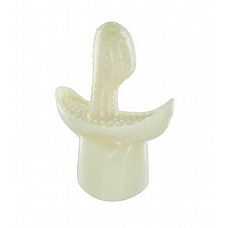 <strong>Белая насадка для Hitachi Magic Wand </strong> <br />
Изготовленная из материала с повышенной проводимостью вибрации, белая насадка изогнутой формы создана специально для стимуляции точки G.<div class="charTableblock"> </div> Белая насадка для Hitachi Magic Wand
Изготовленная из материала с повышенной проводимостью вибрации, белая насадка изогнутой формы создана специально для стимуляции точки G.