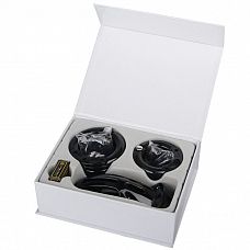 <strong>Мужской набор верности черного цвета с насадками большого размера</strong> <br />
Игрушка является мужским аналогом женского пояса верности .<div class="charTableblock"> </div> Мужской набор верности черного цвета с насадками большого размера
Игрушка является мужским аналогом женского пояса верности .