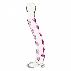 <strong>Стеклянный изогнутый стимулятор Worxx Shiny Orglassm Purple - 22 см.</strong> <br />
Стеклянный стимулятор с ограничительным основании изогнутой формы. <div class="charTableblock"><div><span>Длина, см</span>: 22</div><div><span>Диаметр, см</span>: 3.5</div><div><span>Материал</span>: стекло</div><div><span>Цвет</span>: прозрачный</div><div><span>Особенности</span>: без мошонки</div><div><span>Длина, см</span>: 21-24</div><div><span>Диаметр, см</span>: 3</div><div><span>Производитель</span>: Toy Joy, Голландия</div></div> Стеклянный изогнутый стимулятор Worxx Shiny Orglassm Purple - 22 см.
Стеклянный стимулятор с ограничительным основании изогнутой формы.