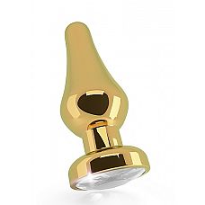  4,5"" R6 RICH Gold/Clear Sapphire SH-RIC006GLD 
