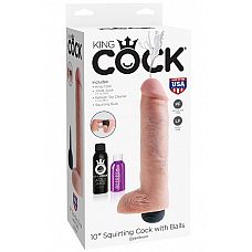 <strong>Фаллоимитатор King Cock 10" Squirting Cock w/ Balls -Flesh с эффектом семяизвержени</strong> <br />
Фаллоимитатор King Cock 10" Squirting Cock w/ Balls -Flesh с эффектом семяизвержения - максимально естественная форма, текстура и цвет позволяют окунуться в мир удовольствия.<div class="charTableblock"><div><span>Длина, см</span>: 20.3</div><div><span>Диаметр, см</span>: 5.3</div><div><span>Материал</span>: ПВХ (PVC)</div><div><span>Цвет</span>: телесный</div><div><span>Особенности</span>: с мошонкой; с семяизвержением</div><div><span>Длина, см</span>: 17-20</div><div><span>Диаметр, см</span>: 5</div></div> Фаллоимитатор King Cock 10" Squirting Cock w/ Balls -Flesh с эффектом семяизвержени
Фаллоимитатор King Cock 10" Squirting Cock w/ Balls -Flesh с эффектом семяизвержения - максимально естественная форма, текстура и цвет позволяют окунуться в мир удовольствия.