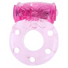 <strong>Розовое эрекционное кольцо с бабочкой на вибропуле</strong> <br />
Эластичное эрекционное виброкольцо с бабочкой на вибропуле.<div class="charTableblock"><div><span>Материал</span>: TPE / TPR</div></div> Розовое эрекционное кольцо с бабочкой на вибропуле
Эластичное эрекционное виброкольцо с бабочкой на вибропуле.