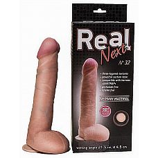 <strong>Большой фаллоимитатор из неоскин на присоске REAL Next 32 - 24,5 см.</strong> <br />
Фаллоимитатор последнего поколения, изготовлен с использованием технологий протезирования.<div class="charTableblock"><div><span>Длина, см</span>: 24.5</div><div><span>Диаметр, см</span>: 4.5</div><div><span>Материал</span>: киберкожа</div><div><span>Цвет</span>: телесный</div><div><span>Особенности</span>: на присоске; с мошонкой</div><div><span>Длина, см</span>: 21-24</div><div><span>Диаметр, см</span>: 4</div><div><span>Производитель</span>: LOVETOY (А-Полимер), Россия</div></div> Большой фаллоимитатор из неоскин на присоске REAL Next 32 - 24,5 см.
Фаллоимитатор последнего поколения, изготовлен с использованием технологий протезирования.