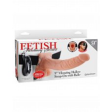 <strong>Фаллоимитатор с креплением Fetish Fantasy Series 9" Vibrating Hollow Strap-On with Balls - Flesh с м</strong> <br />
Всегда хотели чувствовать себя более уверенным в своих размерах и наслаждаться близостью с вашим партнером достаточно долго для вас обоих, чтобы достичь оргазма? Всем известно, что размер имеет значение, ничто не может так воплотить фантазии и порадовать своего партнера, как уверенный в себе мужчина, который знает, что он делает! Теперь вы можете иметь длину и обхват пениса, о котором всегда мечтали с фаллоимитатором- фетишем Fetish Fantasy Series 9" Vibrating Hollow Strap-On with Balls - Fles .<div class="charTableblock"><div><span>Длина, см</span>: 24</div><div><span>Диаметр, см</span>: 4.6</div><div><span>Длина, см</span>: 21-24</div><div><span>Диаметр, см</span>: 4</div><div><span>Материал</span>: ПВХ (PVC)</div><div><span>Цвет</span>: телесный</div><div><span>Особенности</span>: комплект; с вибрацией</div></div> Фаллоимитатор с креплением Fetish Fantasy Series 9" Vibrating Hollow Strap-On with Balls - Flesh с м
Всегда хотели чувствовать себя более уверенным в своих размерах и наслаждаться близостью с вашим партнером достаточно долго для вас обоих, чтобы достичь оргазма? Всем известно, что размер имеет значение, ничто не может так воплотить фантазии и порадовать своего партнера, как уверенный в себе мужчина, который знает, что он делает! Теперь вы можете иметь длину и обхват пениса, о котором всегда мечтали с фаллоимитатором- фетишем Fetish Fantasy Series 9" Vibrating Hollow Strap-On with Balls - Fles .