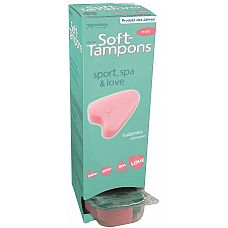 ������� ������ JoyDivision Soft-Tampons Mini - 10 ��. 
��������� �������� ������, Soft-������ ����� ��������� � �������� ����� �������! ��� ����, ������������� ���������� ������������ ������ �� ������ ����� � �������������� ��������������� ������������������ � ������������ �����������.