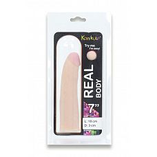 <strong>Универсальная насадка Harness фаллической формы - 18 см.</strong> <br />
Kanikule Real Body революционная разработка, в основу которой легли последние медицинские технологии протезирования.<div class="charTableblock"><div><span>Длина, см</span>: 18</div><div><span>Диаметр, см</span>: 3</div><div><span>Длина, см</span>: 17-20</div><div><span>Диаметр, см</span>: 3</div><div><span>Материал</span>: TPE / TPR</div><div><span>Цвет</span>: телесный</div><div><span>Особенности</span>: vac-u-lock; насадка</div></div> Универсальная насадка Harness фаллической формы - 18 см.
Kanikule Real Body революционная разработка, в основу которой легли последние медицинские технологии протезирования.