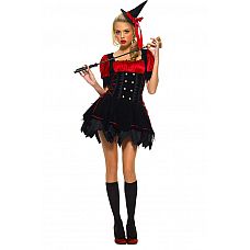 <strong>Костюм Озорная ведьмочка - Le Frivole, S/M, </strong> <br />
Нечистая сила может быть совершенно очаровательной!
Костюм ведьмочки состоит из приталенного платья с импровизированным корсетом и "рваным" подолом.<div class="charTableblock"> </div> Костюм Озорная ведьмочка - Le Frivole, S/M,
Нечистая сила может быть совершенно очаровательной!
Костюм ведьмочки состоит из приталенного платья с импровизированным корсетом и "рваным" подолом.