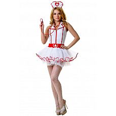 <strong>Костюм с пышной юбкой "Медсестра" - Le Frivole, S/M, </strong> <br />
В наборе - платьице с пышной коротенькой юбочкой и головной убор.<div class="charTableblock"> </div> Костюм с пышной юбкой "Медсестра" - Le Frivole, S/M,
В наборе - платьице с пышной коротенькой юбочкой и головной убор.