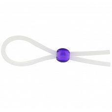 ���������� ����� � ���������� ������� SILICONE COCK RING WITH BEAD LAVENDER 
���������� ����� � ���������� ������� SILICONE COCK RING WITH BEAD LAVENDER. 