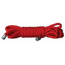 <strong>Красная веревка для бондажа Kinbaku Mini - 1,5 м.</strong> <br />
Секс-изделие, с помощью которого можно крепко связать строптивого партнера веревка для бандажа из нежнейшего «японского шелка».<div class="charTableblock"><div><span>Длина</span>: менее 4 м.</div><div><span>Цвет</span>: красный, розовый</div><div><span>Тип</span>: веревка</div><div><span>Производитель</span>: OUCH by Shots Media BV, Нидерланды</div></div> Красная веревка для бондажа Kinbaku Mini - 1,5 м.
Секс-изделие, с помощью которого можно крепко связать строптивого партнера веревка для бандажа из нежнейшего «японского шелка».