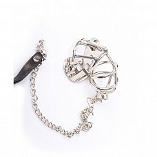 <strong>Пояс верности из металлической клетки для пениса на цепном поводке с кожаной ручкой</strong> <br />
Очень эффектный пояс верности из металла с пристегивающимся поводком цепочкой, создающий впечатление полного изолирования.<div class="charTableblock"> </div> Пояс верности из металлической клетки для пениса на цепном поводке с кожаной ручкой
Очень эффектный пояс верности из металла с пристегивающимся поводком цепочкой, создающий впечатление полного изолирования.