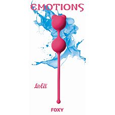 <strong>Вагинальные шарики Emotions Foxy Pink 4001-02Lola</strong> <br />
"Вагинальные шарики Foxy легко и приятно использовать для интенсивной тренировки влагалища и массажа внутренних областей малого таза.<div class="charTableblock"> </div> Вагинальные шарики Emotions Foxy Pink 4001-02Lola
"Вагинальные шарики Foxy легко и приятно использовать для интенсивной тренировки влагалища и массажа внутренних областей малого таза.