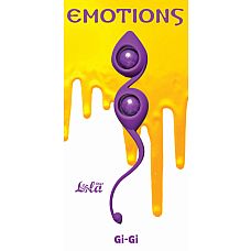 <strong>Вагинальные шарики Emotions Gi-Gi Purple 4003-01Lola</strong> <br />
"Вагинальные шарики Gi-Gi из серии Emotions - это изысканные, гипоаллергенные шарики со смещенным центром тяжести, которые помогут Вам изучить свое тело и подготовить к незабываемым эмоциям с партнером.<div class="charTableblock"> </div> Вагинальные шарики Emotions Gi-Gi Purple 4003-01Lola
"Вагинальные шарики Gi-Gi из серии Emotions - это изысканные, гипоаллергенные шарики со смещенным центром тяжести, которые помогут Вам изучить свое тело и подготовить к незабываемым эмоциям с партнером.