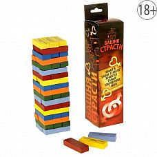 <strong>Падающая башня  Башня страсти </strong> <br />
Это новая версия известной во всем мире игры «Падающая башня», или «Пьяная башня».<div class="charTableblock"> </div> Падающая башня  Башня страсти  
Это новая версия известной во всем мире игры «Падающая башня», или «Пьяная башня».