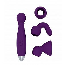 <strong>Вибратор с насадками для двоих Bowling - RestArt, 19 см., Фиолетовый</strong> <br />
Вибромассажер «Bowling» с тремя съемными насадками прекрасно подойдет для любых частей тела.<div class="charTableblock"> </div> Вибратор с насадками для двоих Bowling - RestArt, 19 см., Фиолетовый
Вибромассажер «Bowling» с тремя съемными насадками прекрасно подойдет для любых частей тела.