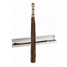 <strong>Плетка Luxury премиум-класса, Коричневый</strong> <br />
<div class="charTableblock"> </div> Плетка Luxury премиум-класса, Коричневый
