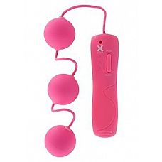 <strong>Три розовых вагинальных шарика с вибрацией и выносным пультом управления</strong> <br />
Великолепные вагинальные шарики, изготовленные из высококачественного безопасного силикона.<div class="charTableblock"><div><span>Материал</span>: силикон</div><div><span>Диаметр, см</span>: 3.00</div><div><span>Диаметр, см</span>: 3</div></div> Три розовых вагинальных шарика с вибрацией и выносным пультом управления
Великолепные вагинальные шарики, изготовленные из высококачественного безопасного силикона.