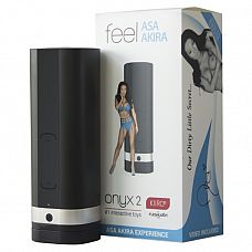 ����������� Kiiroo - Onyx 2 Teledildonic masturbator Asa Akira, 24 ��, ������ 
������ � ���������� ����������� Onyx 2 - &nbsp;Asa Akira �� ������������� Kiiroo!

&nbsp;

������� ���������� ���� � Onyx 2, ��������� ���&nbsp;��� ���:


	����������� �� �������
	����������� ����� ��������� Pearl 2
	������������������ ����������� �����������, ���������� ����� ��� ��������


&nbsp;

��������������:


	����� ����� - 24 ��
	������� ����� - 16,5 ��
	������� ������� - 9 ��
	���������� ������� - 4 ��
	������� �������� - ABS-�������
	���������� �������� - ���������
	�������������� �����������
	������� 4-6 �����
	����� ������ 45-60 ���

