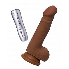 ��������-��������� ����� TOYFA RealStick Elite Mulatto - 19 ��. 
TOYFA RealStick Elite Mulatto   ������������ ����� � ����������� �������� ������ � ����� �����.