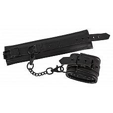 <strong>Чёрные наручники с мягкими манжетами из искусственной кожи</strong> <br />
Черные наручники от Bad Kitty с мягкими манжетами из искусственной кожи.<div class="charTableblock"><div><span>Производитель</span>: Orion, Германия</div></div> Чёрные наручники с мягкими манжетами из искусственной кожи
Черные наручники от Bad Kitty с мягкими манжетами из искусственной кожи.