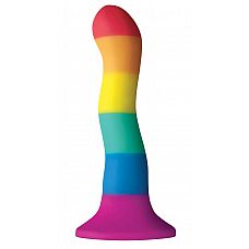    Colours Pride Edition 6  Wave Dildo - 19 . 
   Colours Pride Edition 6  Wave Dildo.