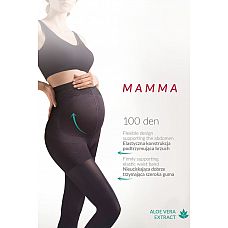 <strong>Колготки для беременных Mamma 100 den</strong> <br />
Колготки для беременных с экстрактом алоэ вера Mamma 100 den.<div class="charTableblock"><div><span>Размер</span>: S (42-44); M (44-46); L (46-48)</div><div><span>Цвет</span>: черный</div><div><span>В наличии</span>: 2 размер, черный; 3 размер, черный; 4 размер, черный</div></div> Колготки для беременных Mamma 100 den
Колготки для беременных с экстрактом алоэ вера Mamma 100 den.
