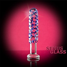 <strong>Стеклянный фаллос со спиралью (Sexus-glass 912004)</strong> <br />
От одного вида этого стеклянного шедевра захватывает дух, не правда ли? Ствол этой секс-игрушки – закрученная спираль с изящными вкраплениями фиалкового стекла. <br><br>
Чуть прохладный на ощупь и такой гладкий он быстро нагреется в вашем жаждущем ласки лоне. Вы сможете прочувствовать каждый виток этой спирали – тело будет сотрясаться в судорогах наслаждения!
<div class="charTableblock"><div><span>Длина, см</span>: 16</div><div><span>Диаметр, см</span>: 2.3</div><div><span>Материал</span>: стекло</div><div><span>Цвет</span>: прозрачный</div><div><span>Особенности</span>: без мошонки</div><div><span>Длина, см</span>: 13-16</div><div><span>Диаметр, см</span>: 2</div><div><span>Производитель</span>: Sexus, Китай</div></div> Стеклянный фаллос со спиралью (Sexus-glass 912004) 
От одного вида этого стеклянного шедевра захватывает дух, не правда ли? Ствол этой секс-игрушки – закрученная спираль с изящными вкраплениями фиалкового стекла. <br><br>
Чуть прохладный на ощупь и такой гладкий он быстро нагреется в вашем жаждущем ласки лоне. Вы сможете прочувствовать каждый виток этой спирали – тело будет сотрясаться в судорогах наслаждения!