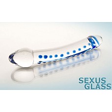 <strong>Двойной прозрачный фаллос из стекла (Sexus-glass 912049)</strong> <br />
Изогнутый фаллос ручной работы из прозрачного стекла. По концам фаллоса - две головки разного диаметра 3,5 см и 4 см.  и объемные массажными точки по одной стороне изделия.Нежный, красивый функциональный фаллос подойдет как для обычной вагинальной стимуляции, так и для лесбийской любви.<div class="charTableblock"><div><span>Длина, см</span>: 19</div><div><span>Диаметр, см</span>: 4</div><div><span>Материал</span>: стекло</div><div><span>Цвет</span>: прозрачный</div><div><span>Особенности</span>: без мошонки</div><div><span>Длина, см</span>: 17-20</div><div><span>Диаметр, см</span>: 4</div><div><span>Производитель</span>: Sexus, Китай</div></div> Двойной прозрачный фаллос из стекла (Sexus-glass 912049) 
Изогнутый фаллос ручной работы из прозрачного стекла. По концам фаллоса - две головки разного диаметра 3,5 см и 4 см.  и объемные массажными точки по одной стороне изделия.Нежный, красивый функциональный фаллос подойдет как для обычной вагинальной стимуляции, так и для лесбийской любви.